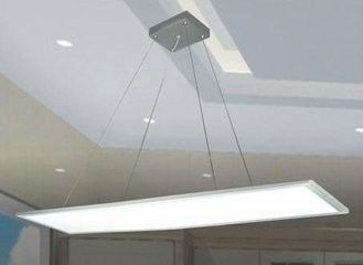 Screwless LED Flat Panel Light 48W 1200x300 Suspended LED Panel TUV-GS Listed