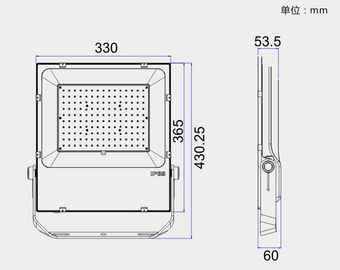 SMD LED Flood Light 5 Years Guarantee 150w LED Flood Light ETL DLC CE Listed