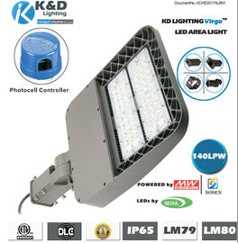 1.4ft Square LED Outdoor Area Street Lighting Lamp 250W 130Lm/W Efficiency
