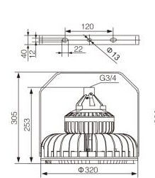 Gas Station Explosion Proof LED High Bay Lighting IP67 100 Watt Aluminium Alloy